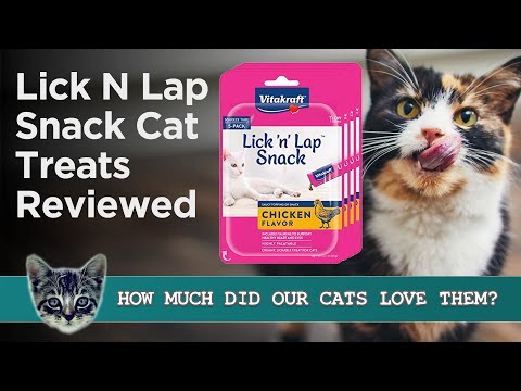 Lick 'N' Lap Snack- The Lickable Cat Treat Reviewed (What do Cats REALLY Think?)