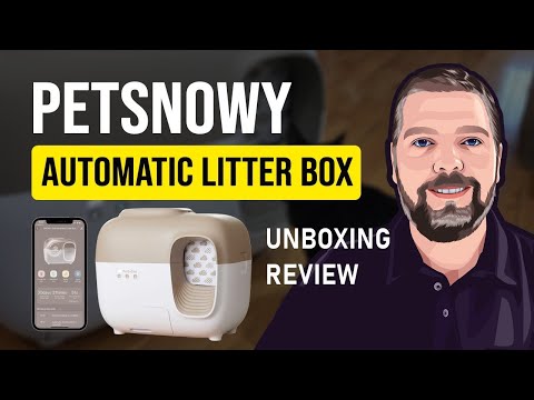 PetSnowy Cat Litter Box Review and Demo | PetSnowy Snow+