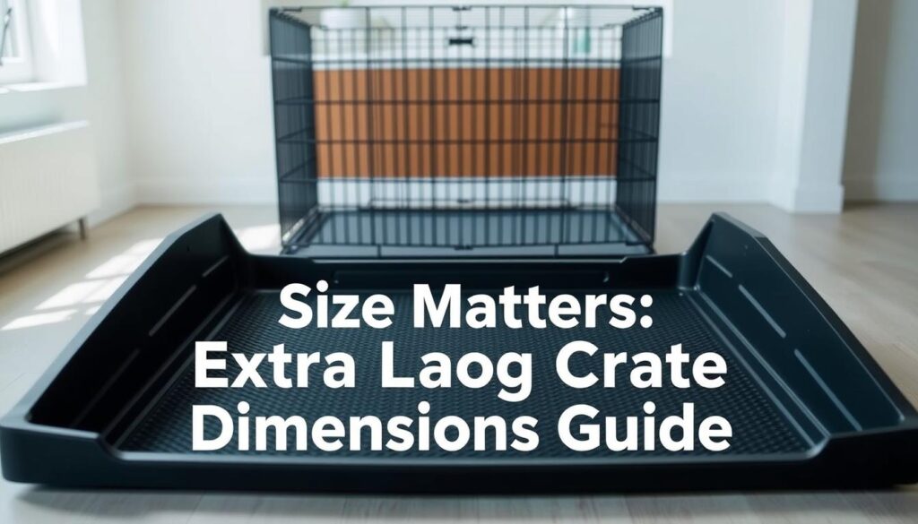extra large dog crate tray