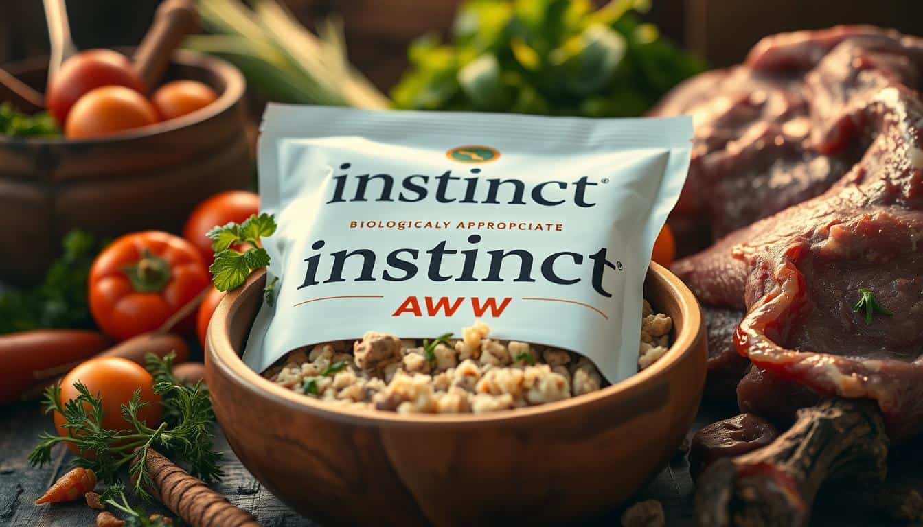 instinct raw dog food