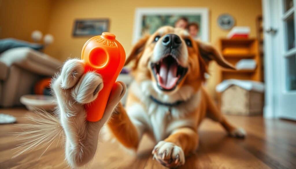 Squeaky Toy Play