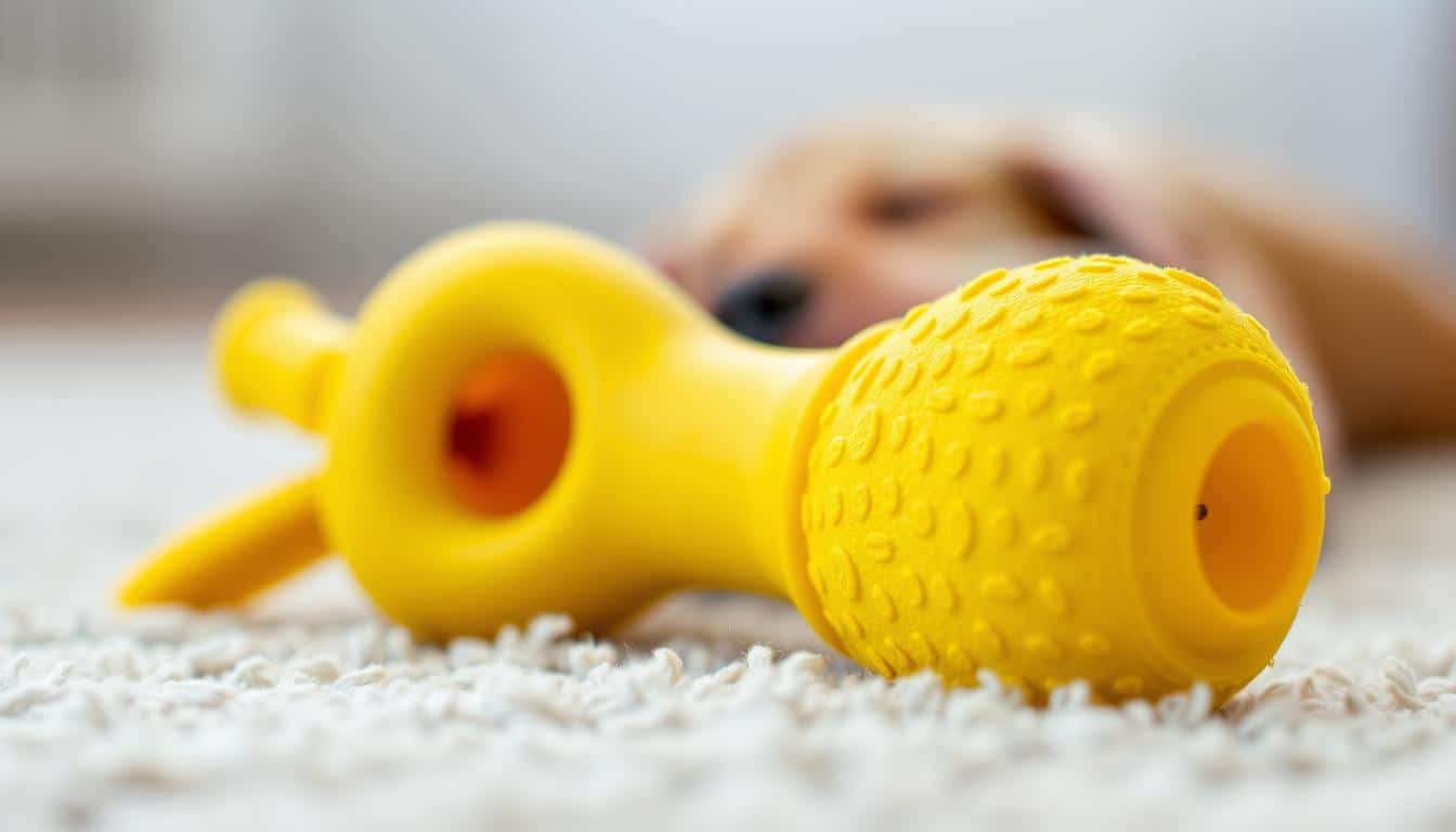 dog squeaky toy sound