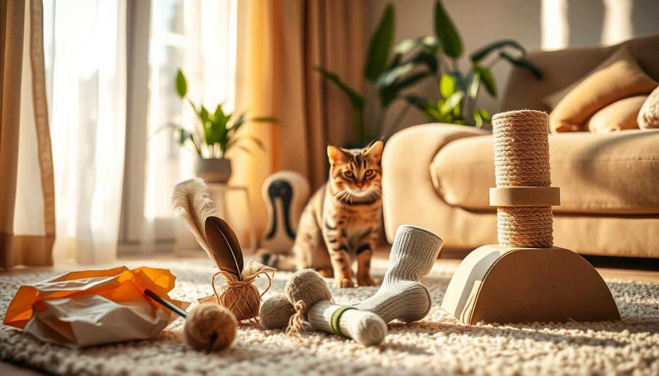 homemade cat toys