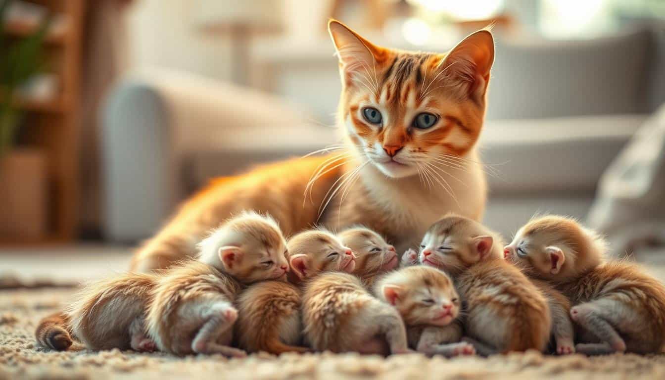 how many kittens can a cat have