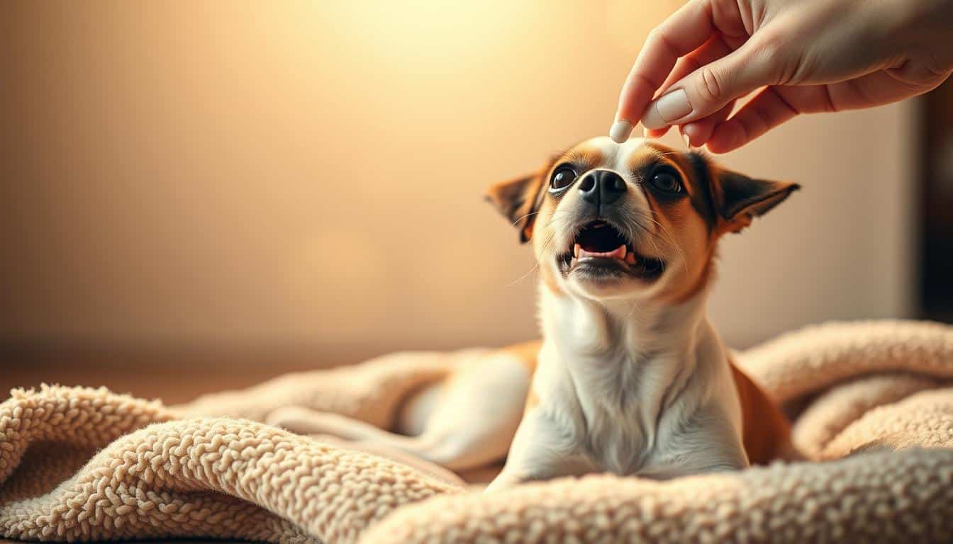 how to give a small dog a pill