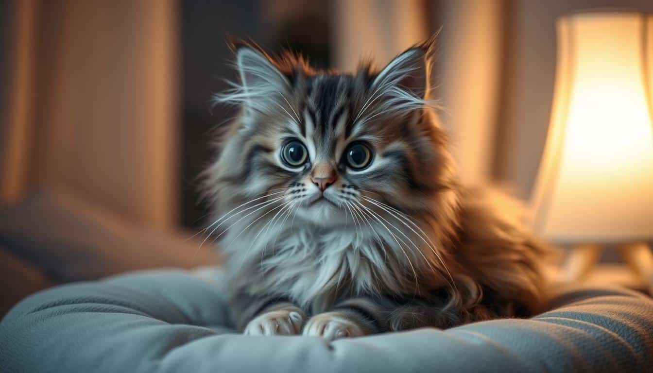 long hair munchkin cat